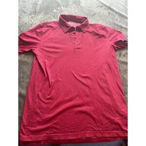 Zaxbys Polo Shirt Red Medium Men's Employee Worker Chicken
